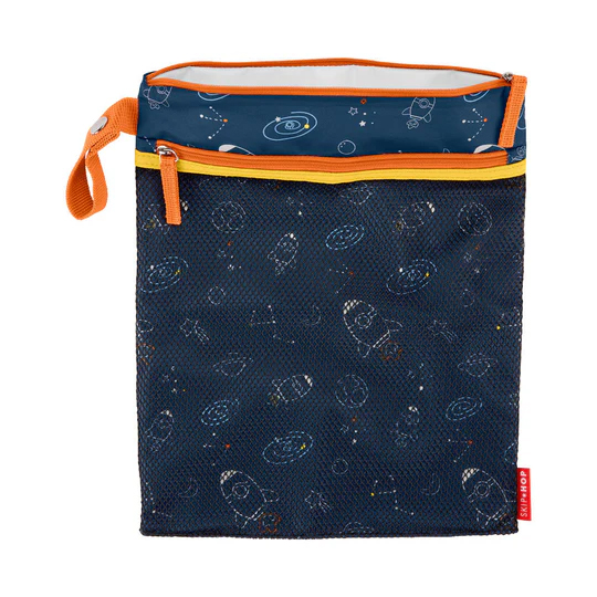 SKIP HOP Spark Style Vrecko nepremokavé Rocket 30 x 38 cm