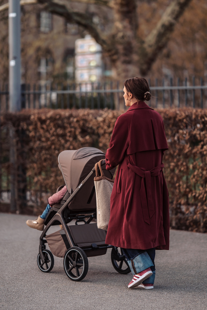 EASYWALKER Kočík kombinovaný Zoey Chestnut Brown