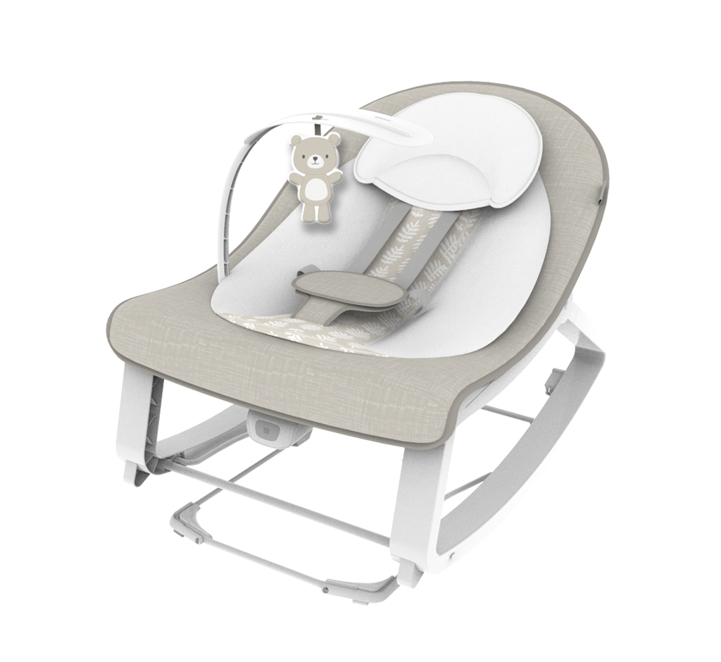 INGENUITY Lehátko vibrujúce 3v1 Keep Cozy™ Linden™ 0m+, do 18kg