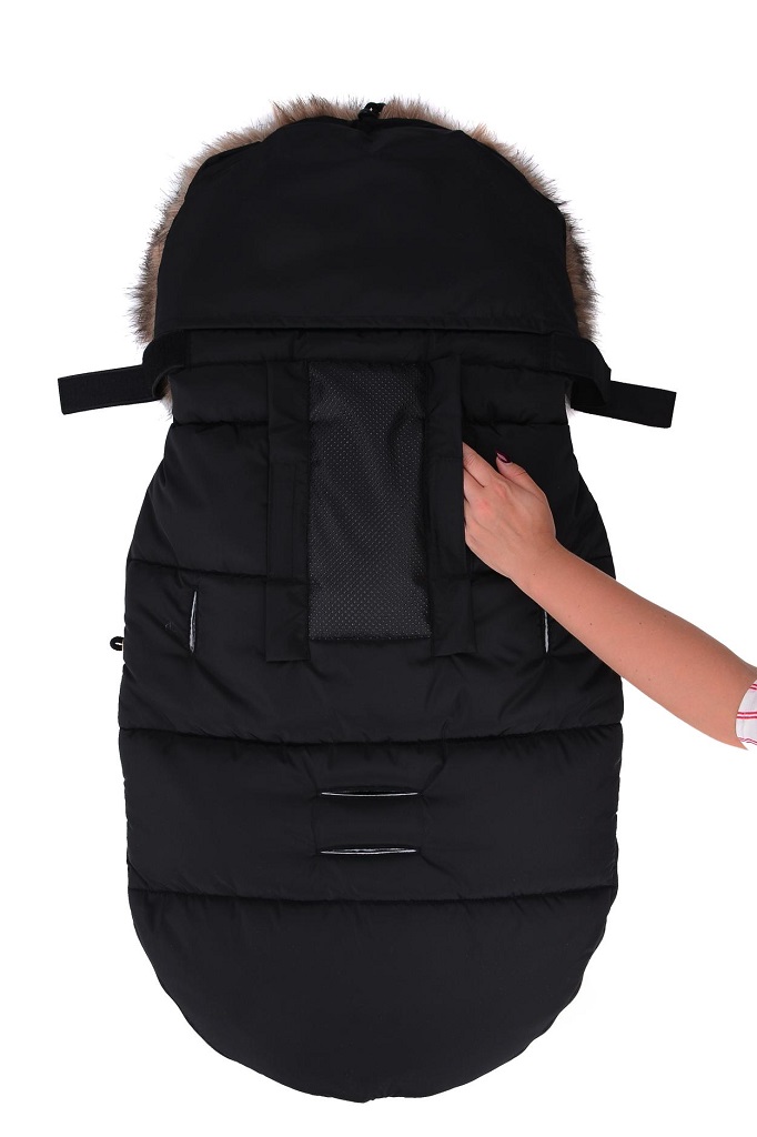 COTTONMOOSE Fusak do kočíku Moose Yukon Graphite