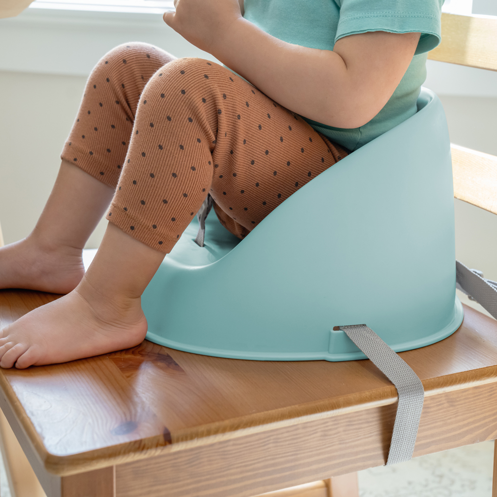 INGENUITY Podsedák na jedálenskú stoličku My Spot™ Teal 6m+, do 15kg