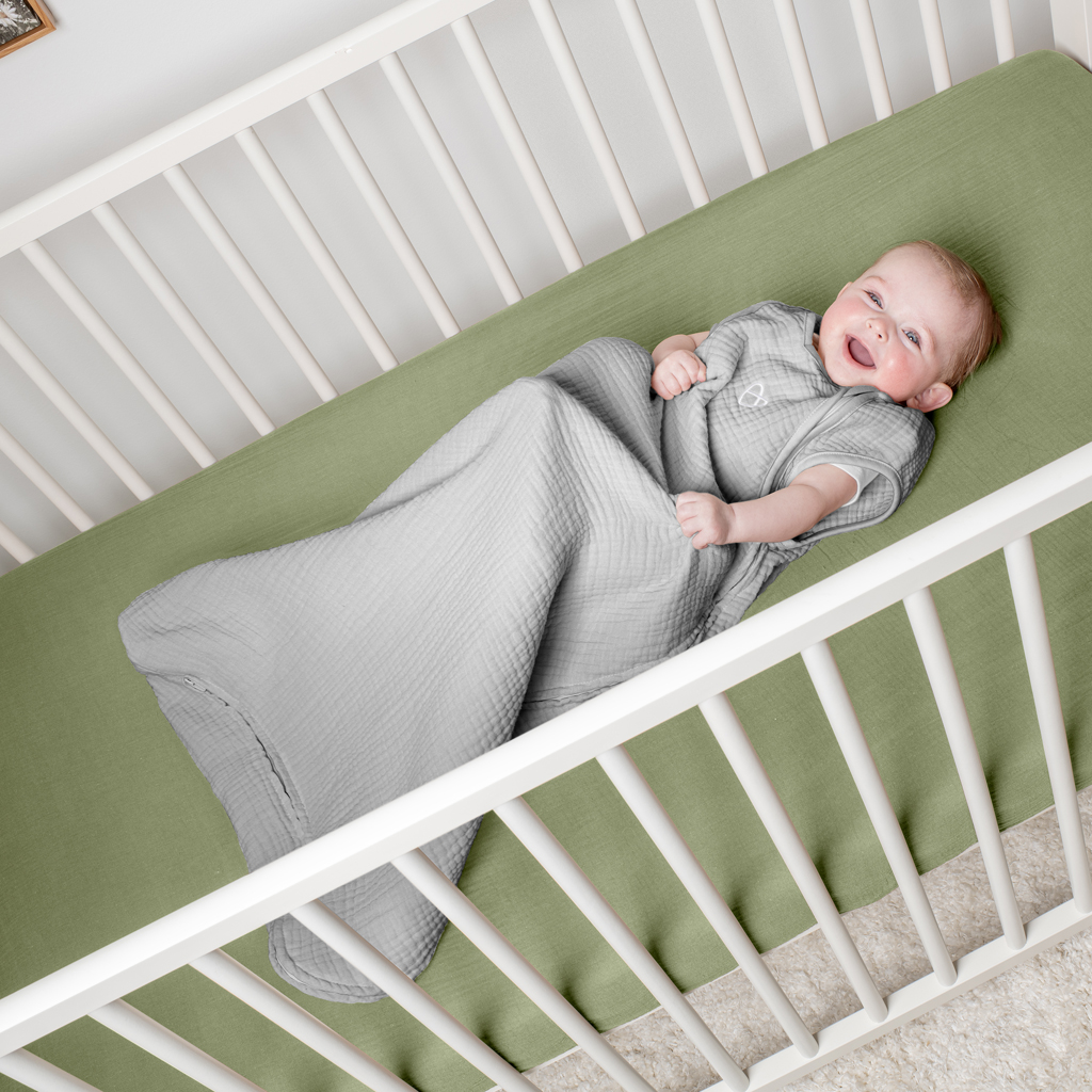 INGENUITY Vak spací bavlnený TOG 2,5 SwaddleMe™ Flock 3m+