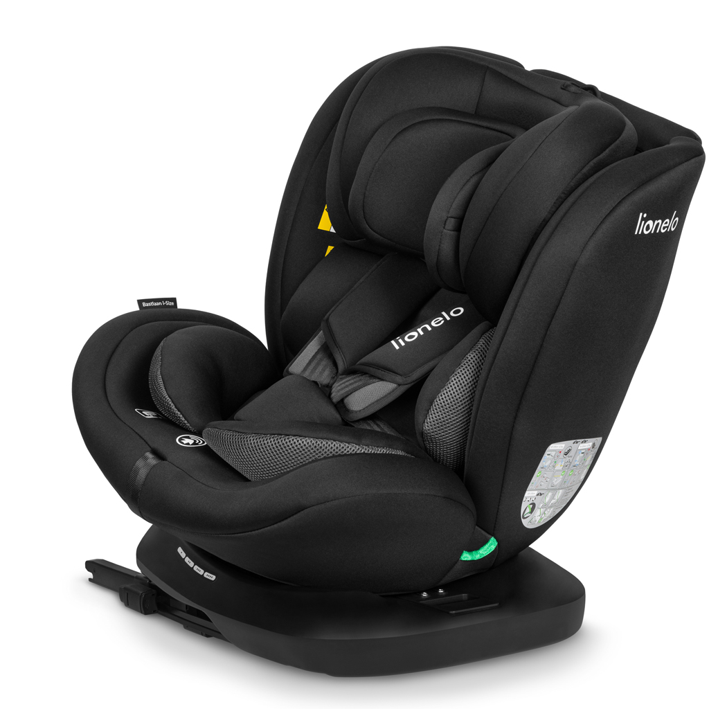 LIONELO Autosedačka Bastiaan i-Size (40-150 cm) Black Carbon
