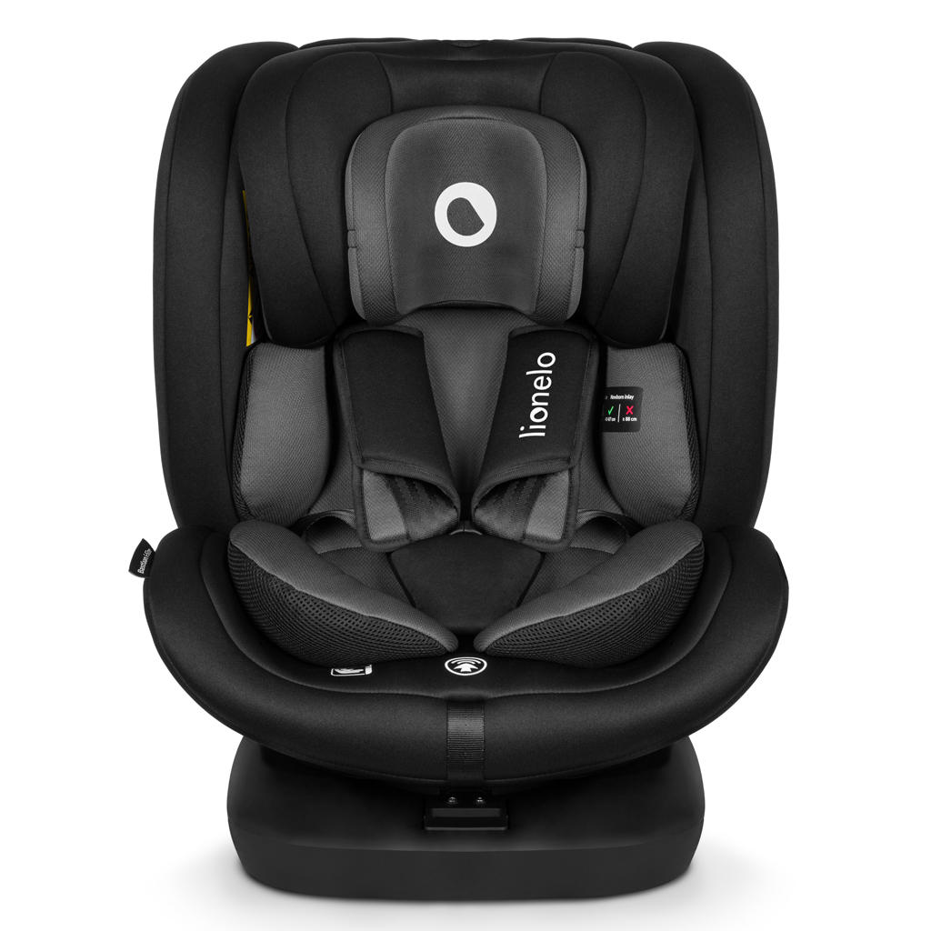 LIONELO Autosedačka Bastiaan i-Size (40-150 cm) Black Grey