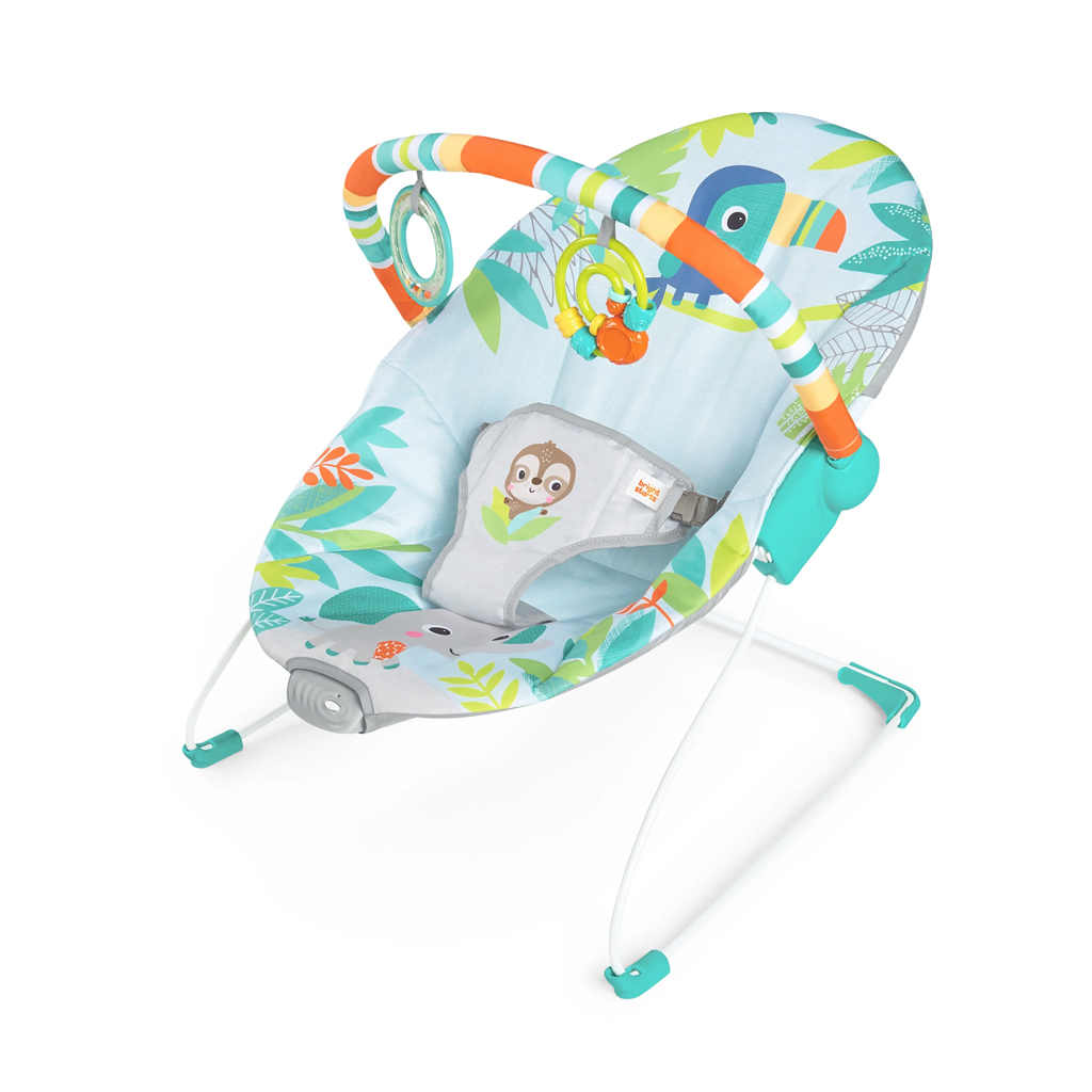 BRIGHT STARTS Lehátko vibrujúce Rainforest Vibes™ 0m+ do 9kg