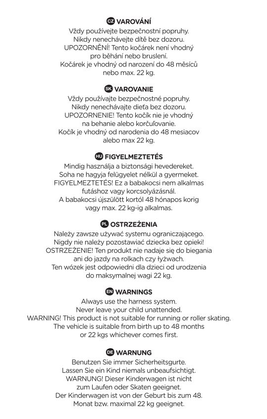 PETITE&amp;MARS Kočík športový Fly Perfect Black