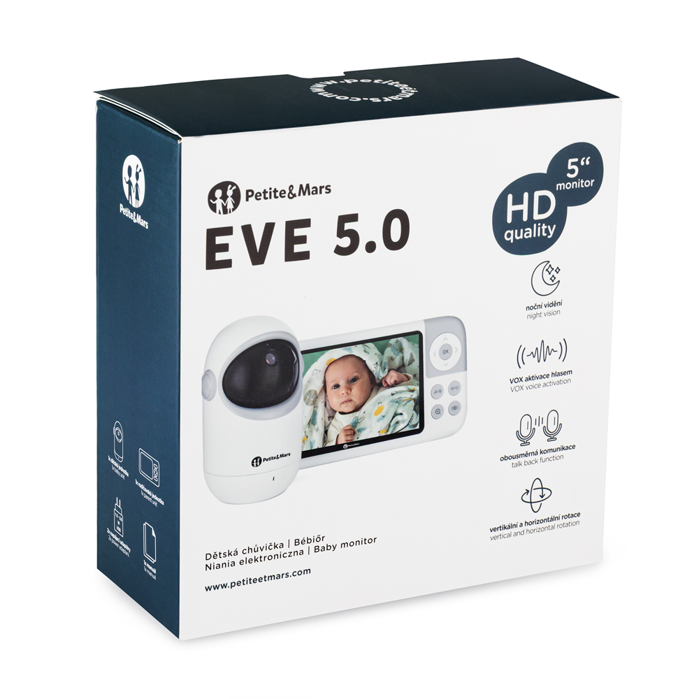 PETITE&amp;MARS Pestúnka detská digitálna EVE 5.0