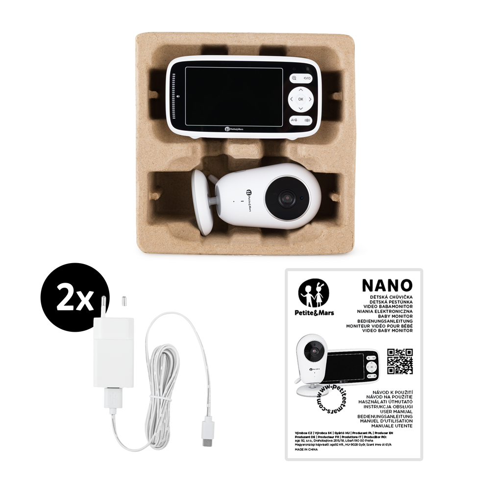 PETITE&amp;MARS Pestúnka detská digitálna NANO 4.0