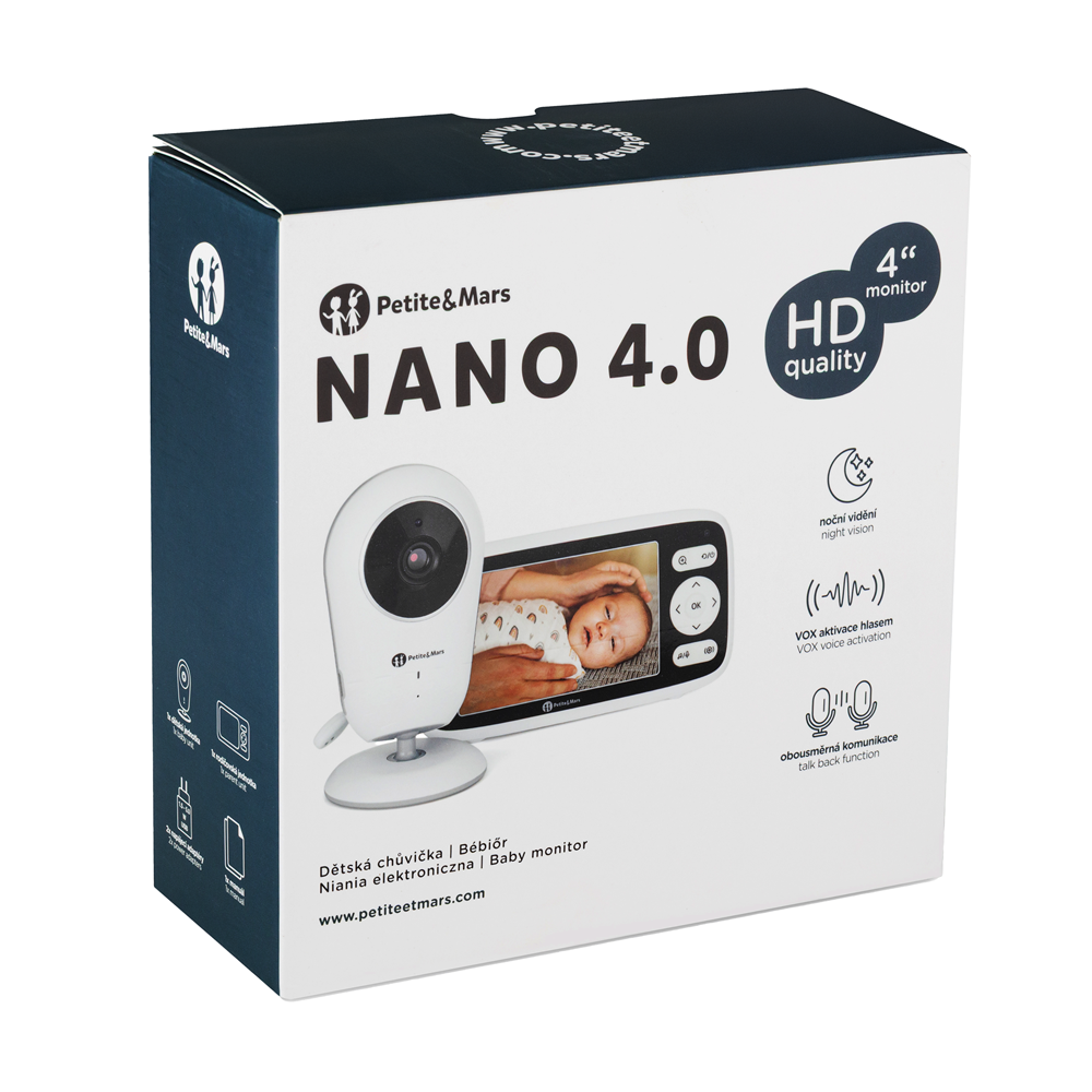 PETITE&amp;MARS Pestúnka detská digitálna NANO 4.0