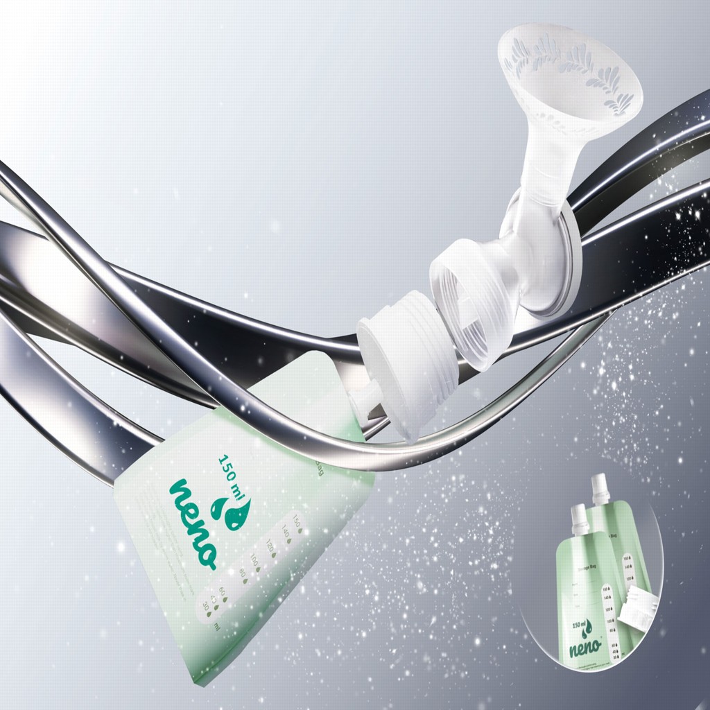 NENO Odsávačka materského mlieka duo elektrická Bella Twin Moon