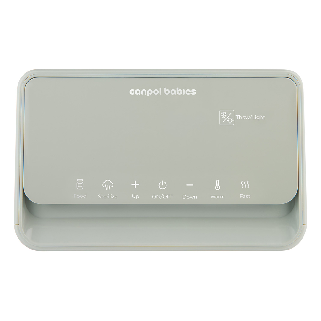 CANPOL BABIES Ohrievač a sterilizátor dojčenských fliaš elektrický double 7v1