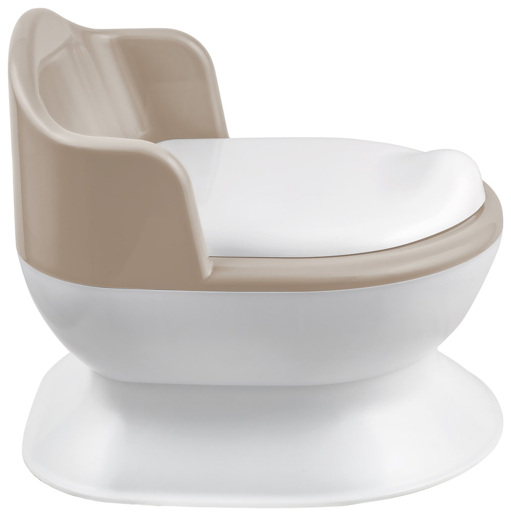 MALTEX Nočník prenosná toaleta - White/Beige