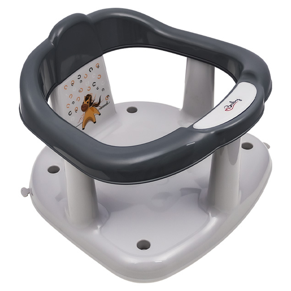 MALTEX Sedadlo do vane Minimal Koník - Steel Grey