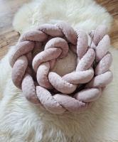Handmade set do postieľky Staroružová(Základná cena obsahuje len hniezdo!)