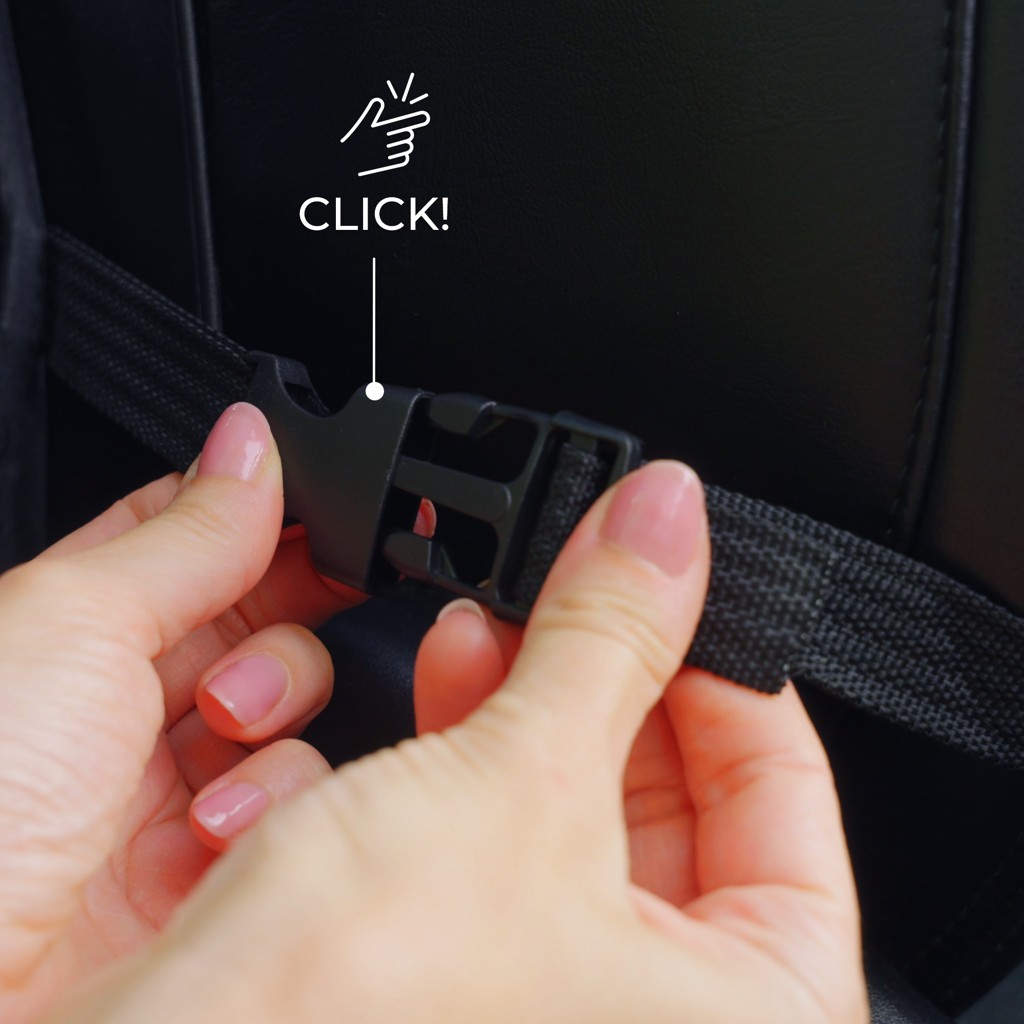 KINDERKRAFT Organizér do auta Black