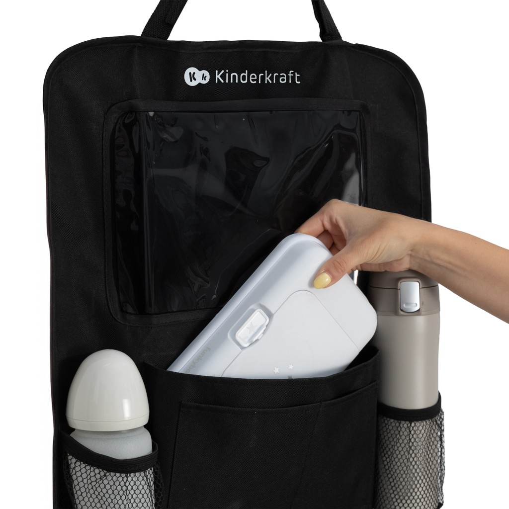 KINDERKRAFT Organizér do auta Black