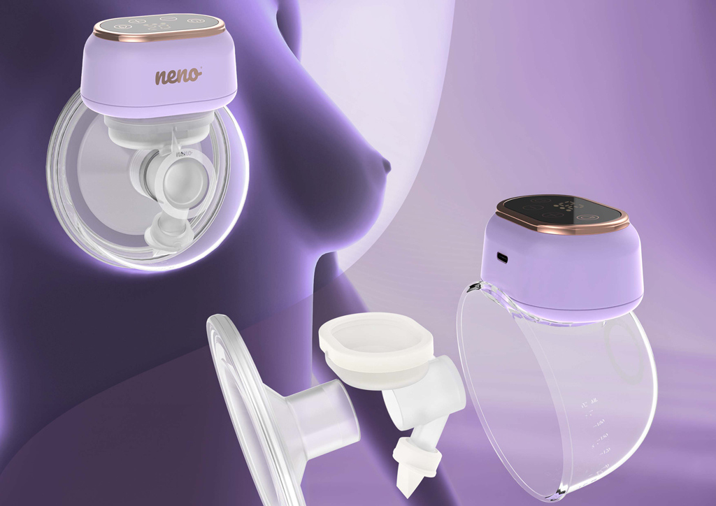 NENO Odsávačka materského mlieka duo elektrická Sole Twin