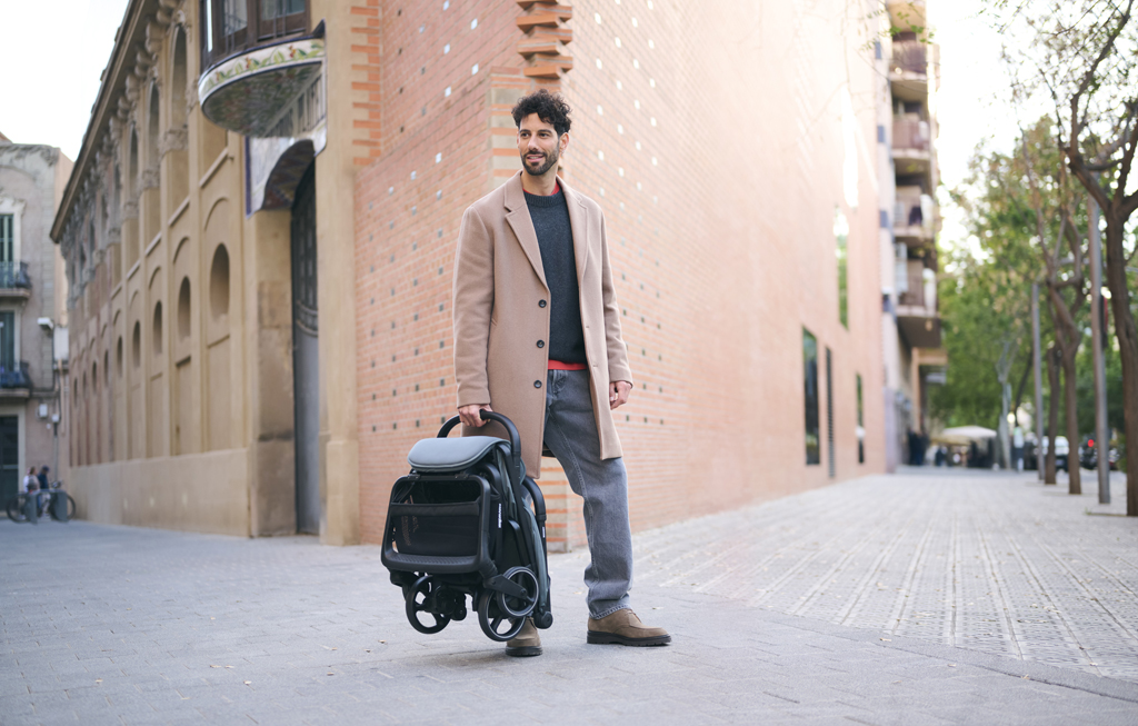 EASYWALKER Kočík kombinovaný Rockey M Pure Black