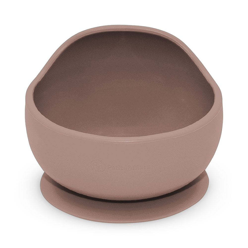 PETITE&amp;MARS Miska silikónová s prísavkou Take&amp;Match Velvet Latte 6m+