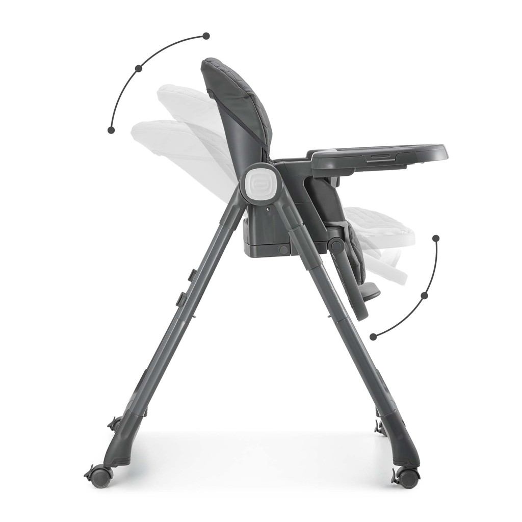 KINDERKRAFT Stolička jedálenská Tulo Grey