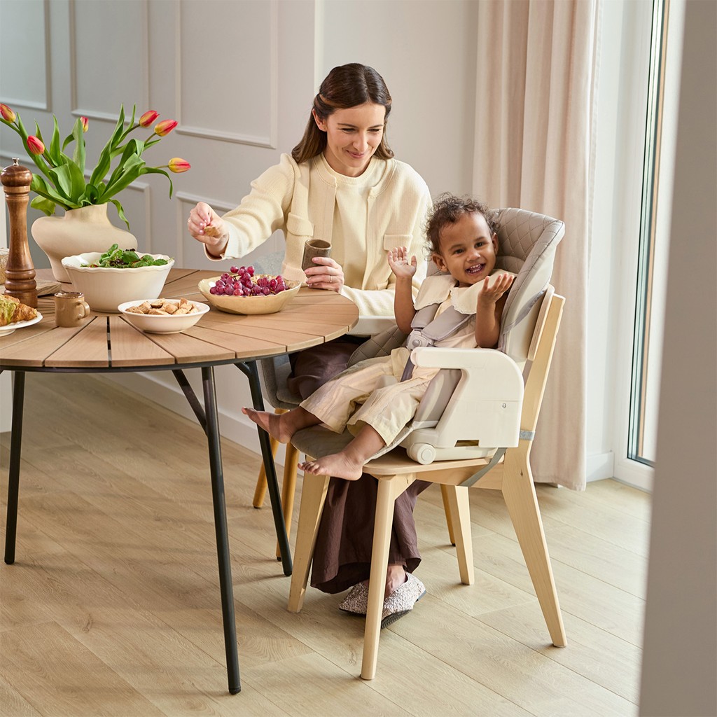 KINDERKRAFT Stolička jedálenská Tulo Grey