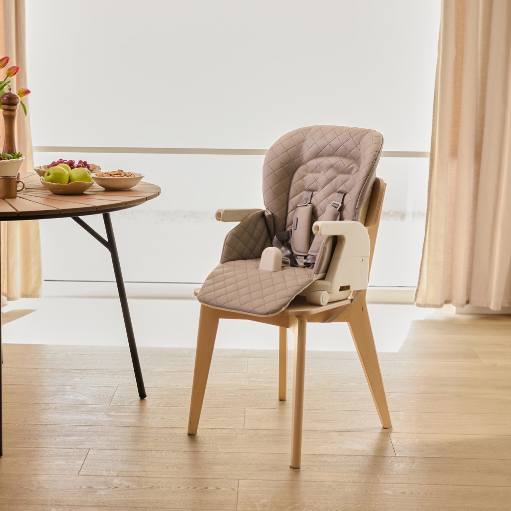 KINDERKRAFT Stolička jedálenská Tulo Grey