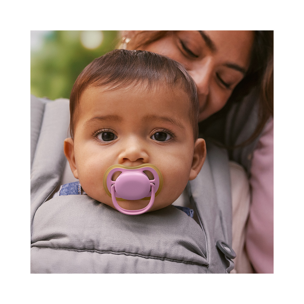 Philips AVENT Cumlík Ultra air ružová/zelená 6-18m dievča 2ks