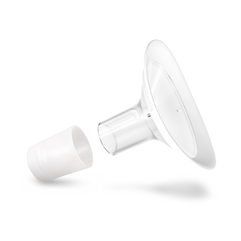 NENO Štít prsný plastový s konektorom pre odsávačky mlieka Neno 21mm