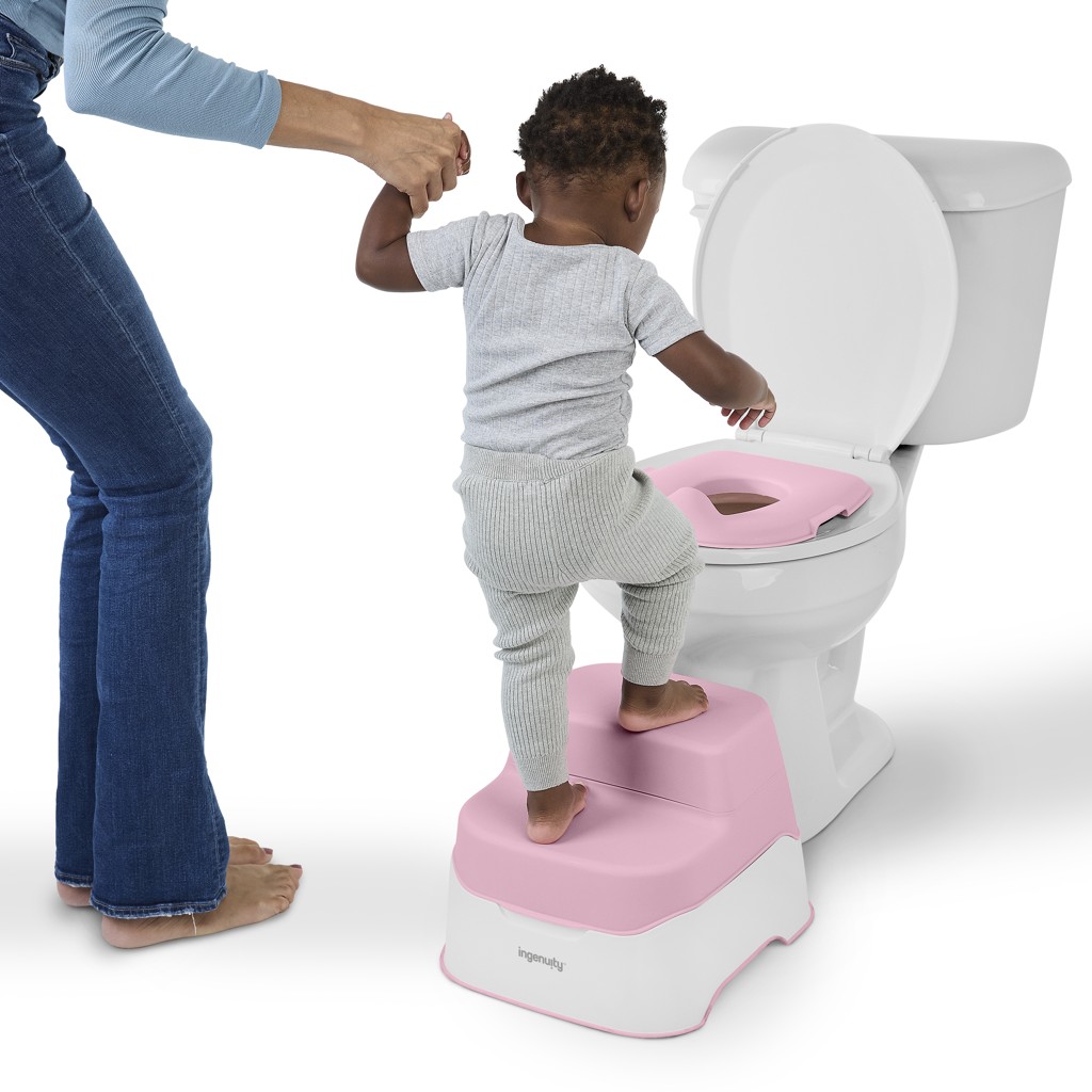INGENUITY Nočník 3v1 Prepare to Potty™ Pink 18m+