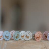 Bibs cumlíky z prírodného kaučuku Baby Blue/Island Sea 2ks 0-6 m