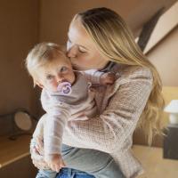 BIBS cumlík z prírodného kaučuku 1ks - veľkosť 1 Pink