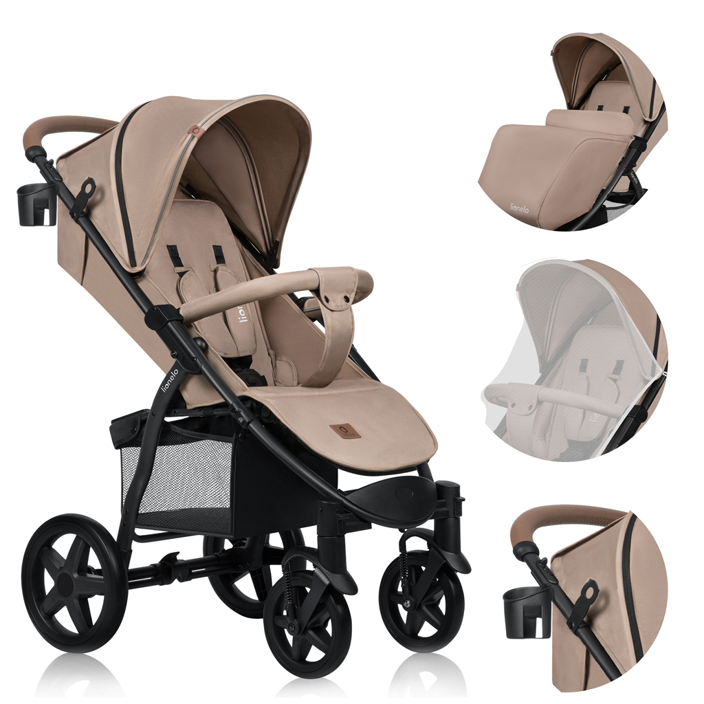 LIONELO Kočík športový Annet Plus Beige Sand