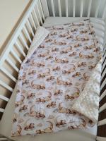 Handmade deka 2-vrstvová Medvedíky