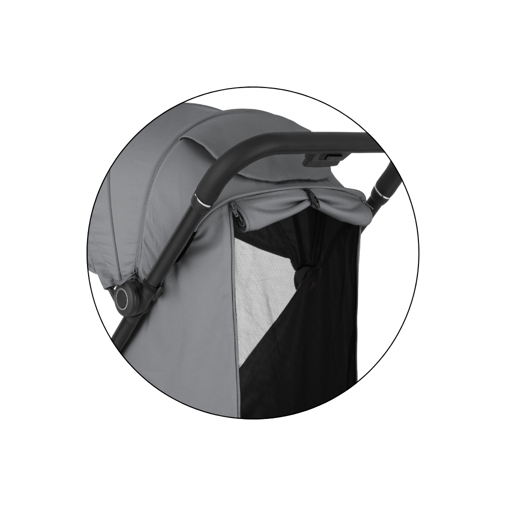 PETITE&amp;MARS Kočík športový Zip Smoky Anthracite