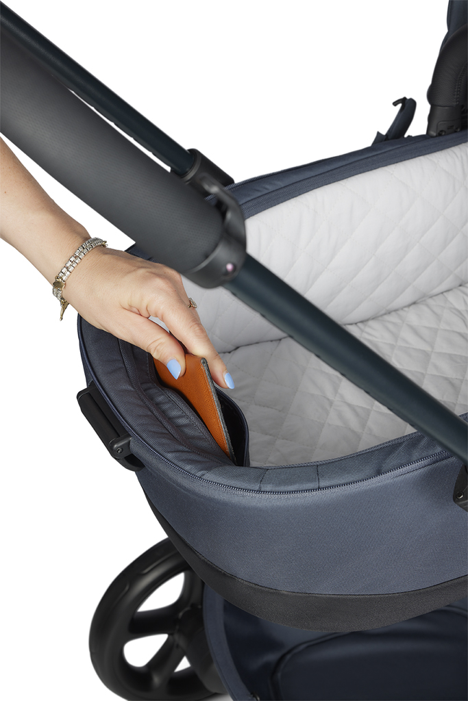 EASYWALKER Set XL kočík kombinovaný Harvey NXT s príslušenstvom Eclipse Black