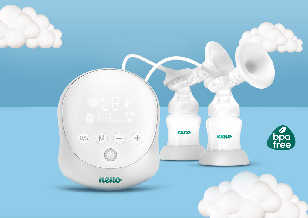 NENO Odsávačka materského mlieka duo elektrická Neno Due