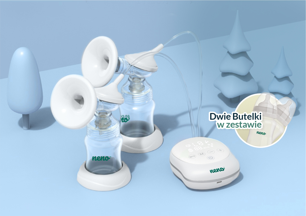 NENO Odsávačka materského mlieka duo elektrická Neno Due