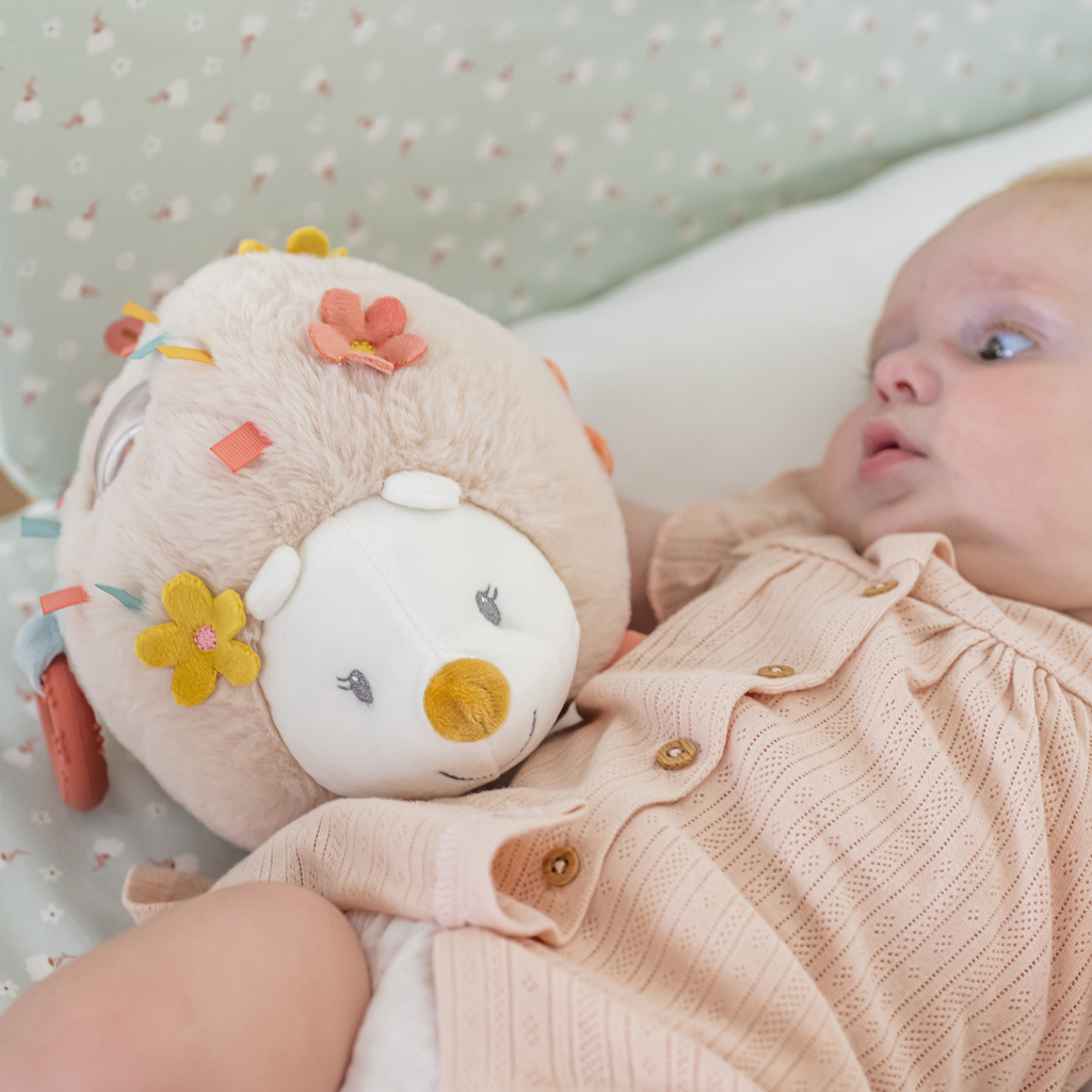 NATTOU Ježko plyšový Zoe so 6 aktivitami 22 cm Mila, Zoe &amp; Lana