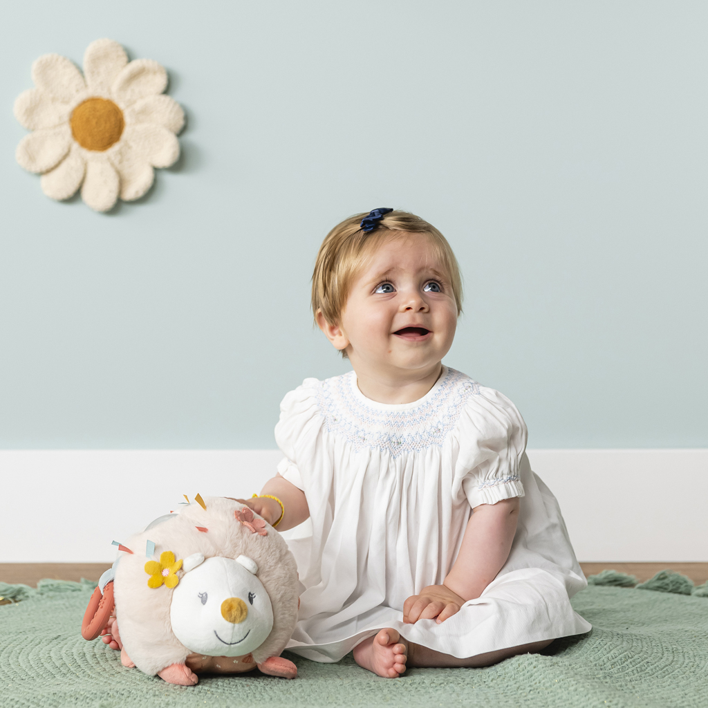 NATTOU Ježko plyšový Zoe so 6 aktivitami 22 cm Mila, Zoe &amp; Lana