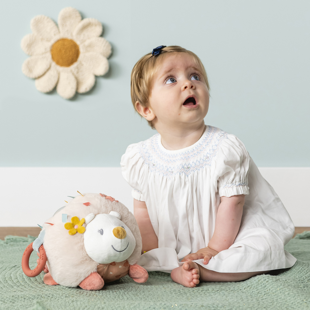 NATTOU Ježko plyšový Zoe so 6 aktivitami 22 cm Mila, Zoe &amp; Lana