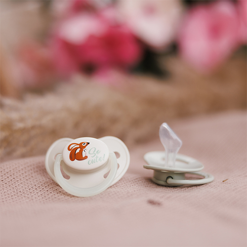 BABYONO Cumlíky silikónové anatomické 6-18m, 2 ks