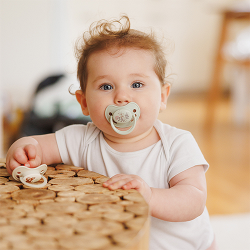 BABYONO Cumlíky silikónové anatomické 6-18m, 2 ks