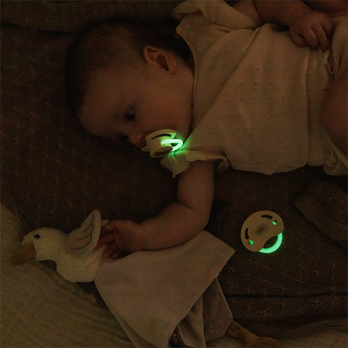 BABYONO Cumlíky silikónové symetrické 0-6m, 2 ks