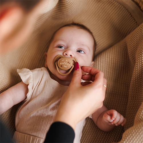 BABYONO Cumlíky silikónové symetrické 0-6m, 2 ks