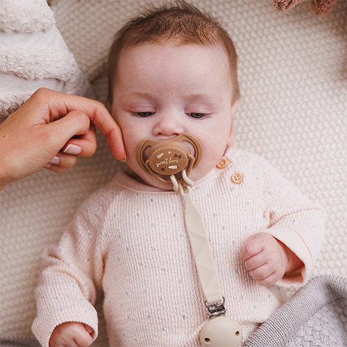 BABYONO Cumlíky silikónové symetrické 0-6m, 2 ks