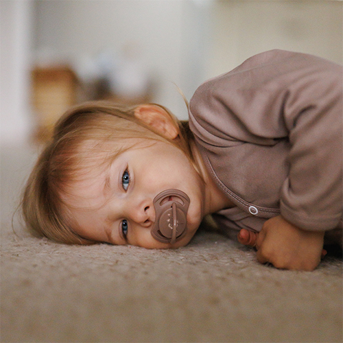 BABYONO Cumlíky silikónové symetrické 18m+, 2 ks