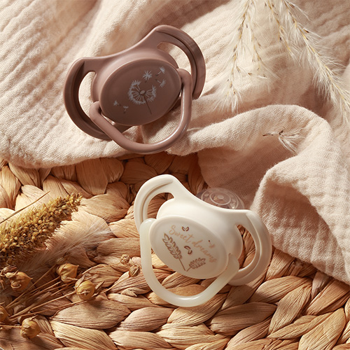 BABYONO Cumlíky silikónové symetrické 18m+, 2 ks