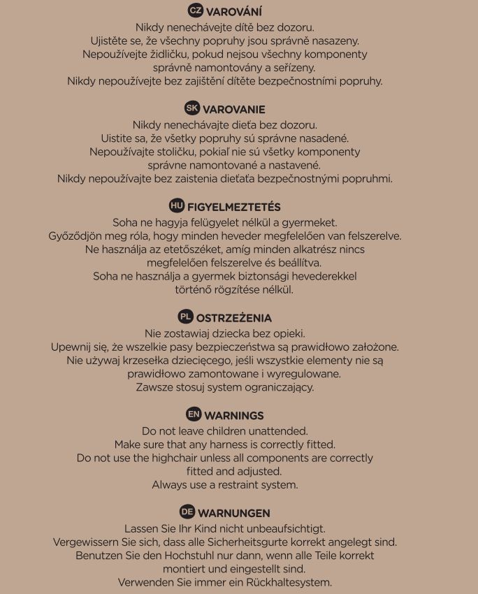 FEEDO Stolička jedálenská Bite Pastel Beige