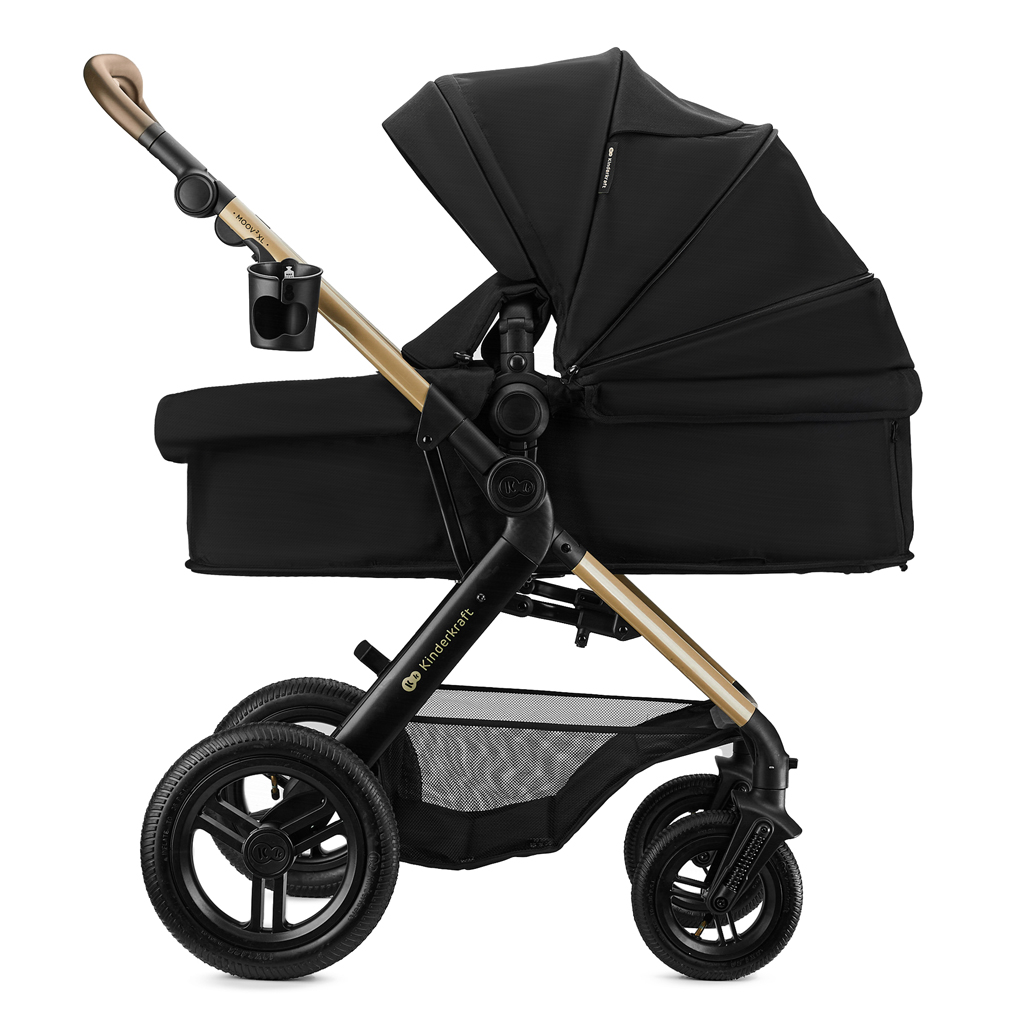 KINDERKRAFT Kočík kombinovaný 3v1 Moov 2 XL Air Black