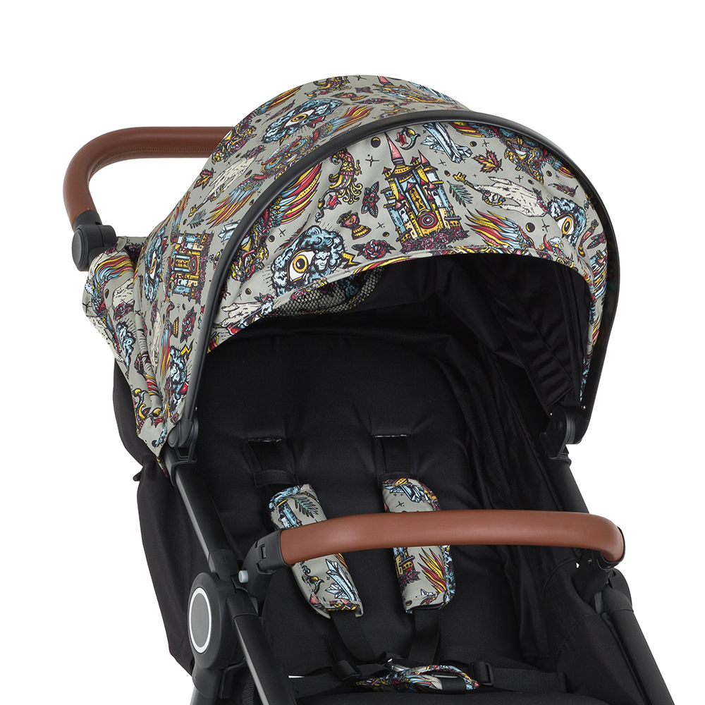 PETITE&amp;MARS Strieška ku kočíku Street2 Limited 100 Wonderland